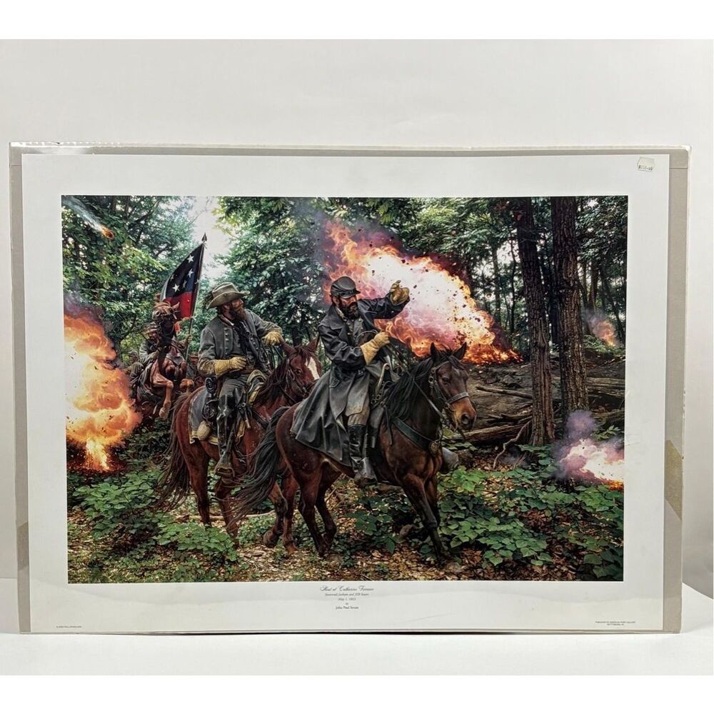 John Paul Strain Heat at Catharine Furnace Signed Limited Edition Print w/ COA